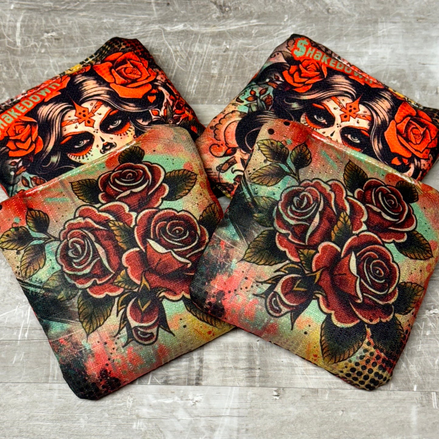 GIRL WITH THE ROSE TATTOO