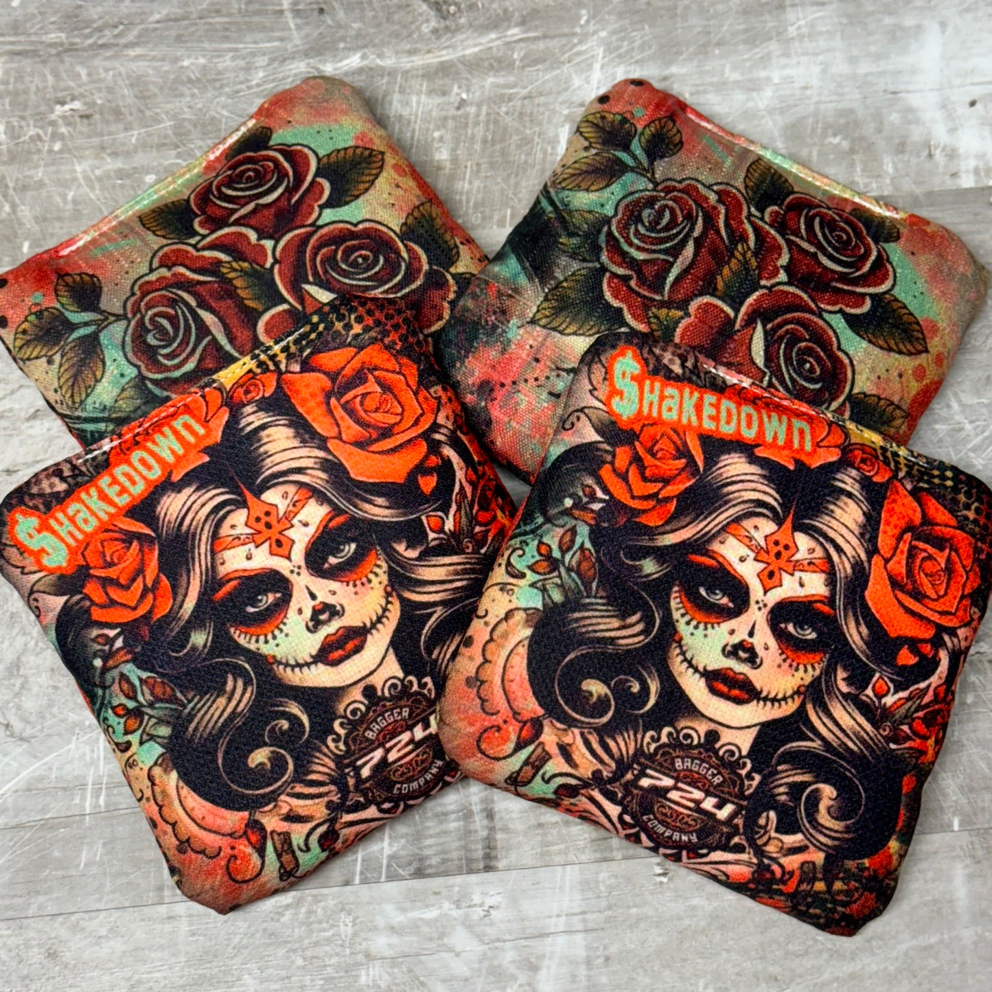 GIRL WITH THE ROSE TATTOO