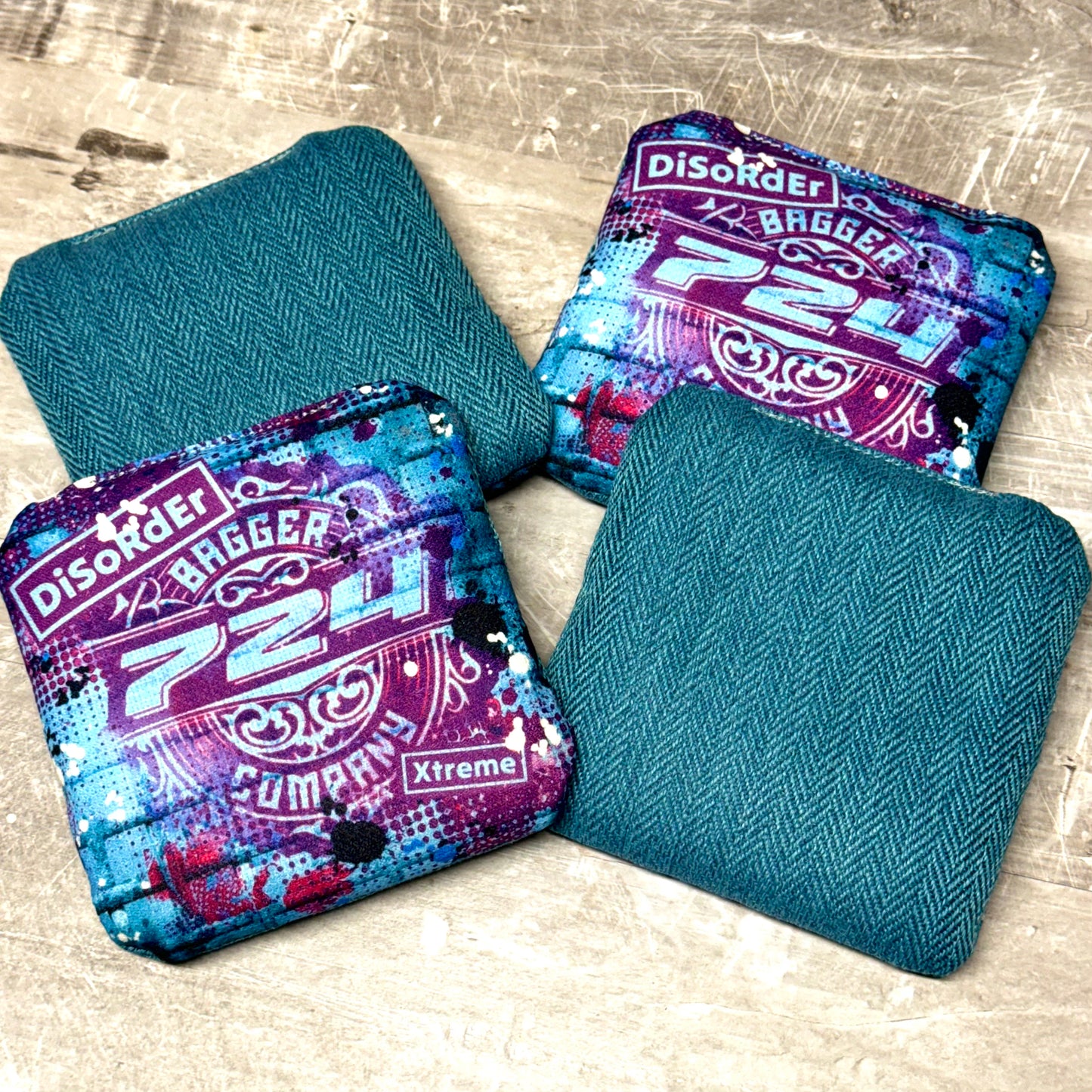 DISORDER- “THE DUDE” teal back