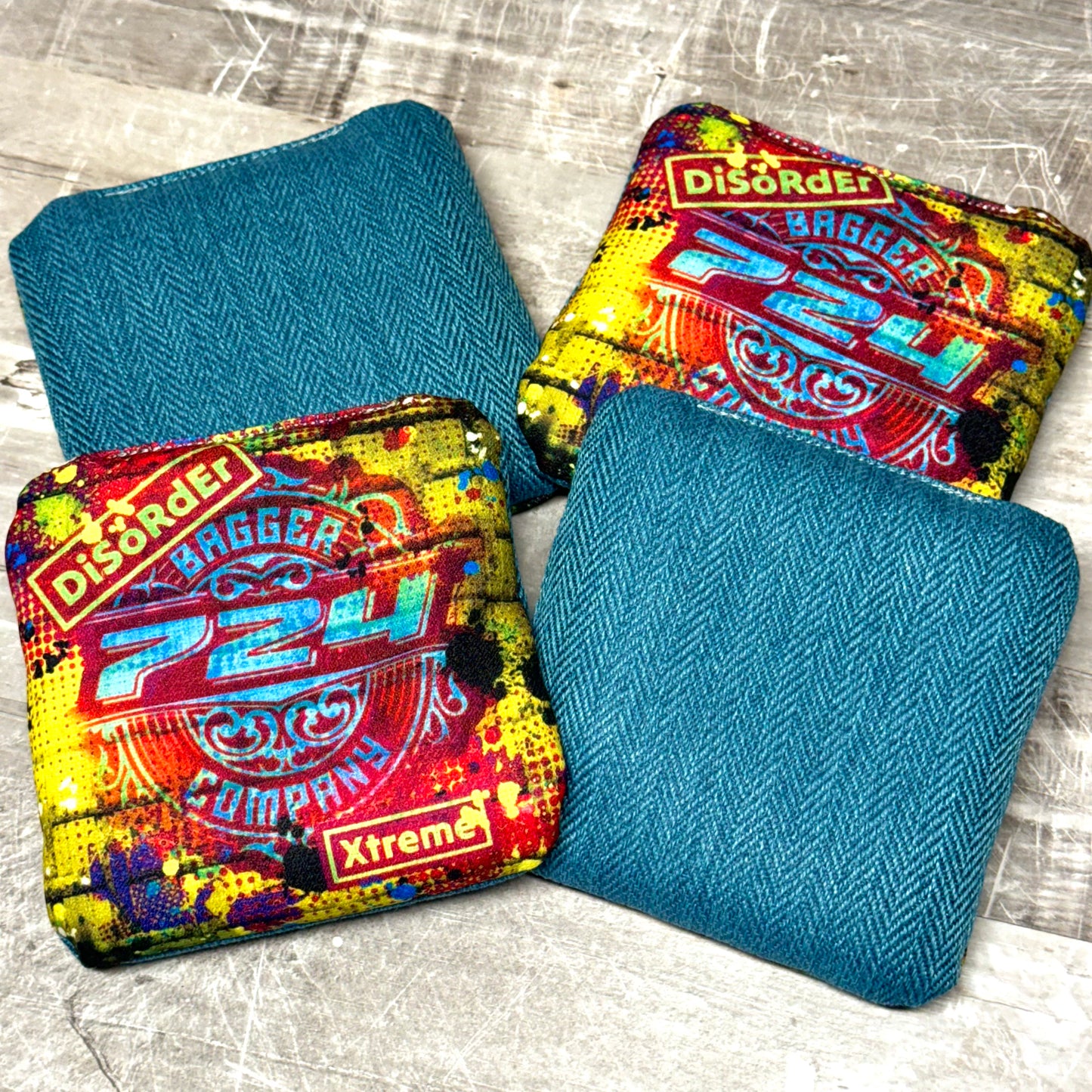 DISORDER- “THE DUDE” teal back